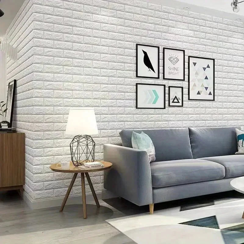 3D Sticker Foam Panels ( 2.3 x 2.5 Feet )