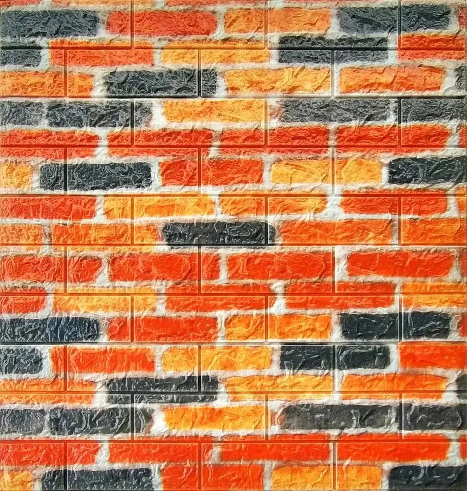 3D Sticker Foam Panels ( 2.3 x 2.5 Feet )