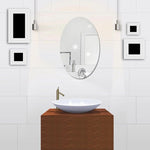 Great Collection - Acrylic Oval Mirror (35 x 50 cm) PACK OF 2