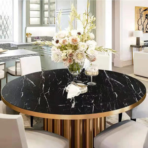 Black Marble Wallpaper for Kitchen Counter Top Waterproof & Oil Proof (1.3 Meter)